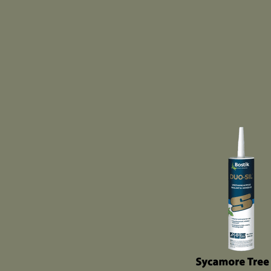 Bostik DUO-SIL Urethane Acrylic Sealant & Adhesive sycamore tree 10.1 oz