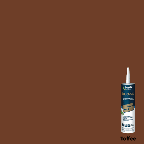 Bostik DUO-SIL Urethane Acrylic Sealant & Adhesive toffee 10.1 oz