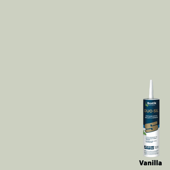 Bostik DUO-SIL Urethane Acrylic Sealant & Adhesive vanilla 10.1 oz