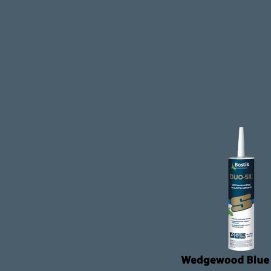 Bostik DUO-SIL Urethane Acrylic Sealant & Adhesive wedgewood blue 10.1 oz