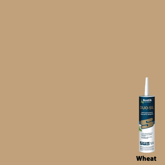 Bostik DUO-SIL Urethane Acrylic Sealant & Adhesive 10.1 oz wheat