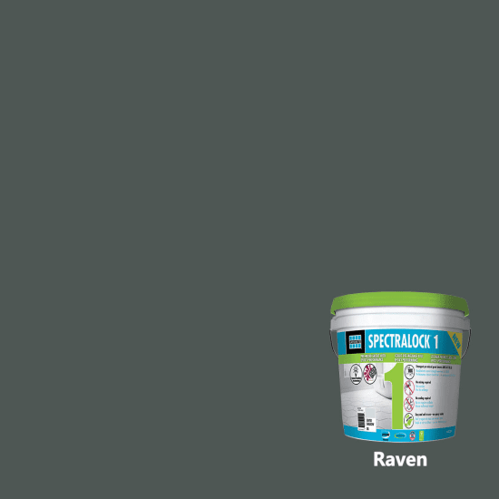 Laticrete SPECTRALOCK 1 Pre-Mixed Grout 1 Gallon Pail Raven