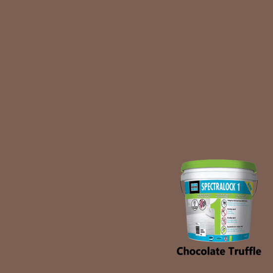 Laticrete SPECTRALOCK 1 Pre-Mixed Grout 1 Gallon Pail Chocolate Truffle