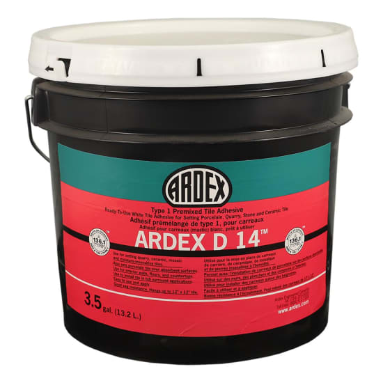 D 14 Ardex Type 1 Premixed Tile Adhesive Mastic.