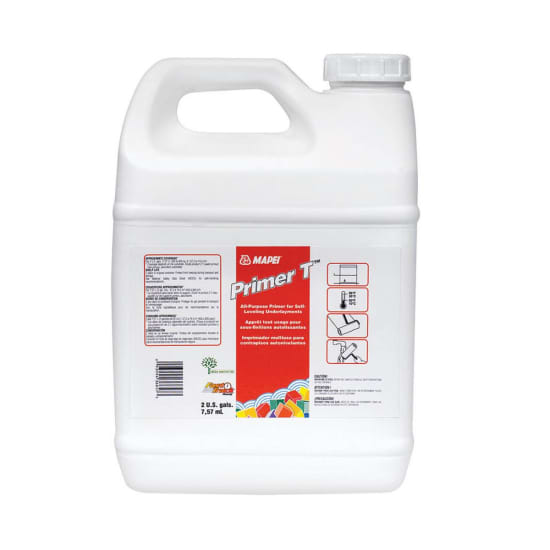 Mapei Primer T for Self Leveling Underlayments 2 Gallon, self leveling underlayment, low odor primer, mapei