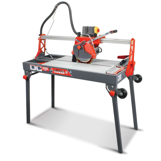 Rubi DC850 Wet Tile Saw Folded