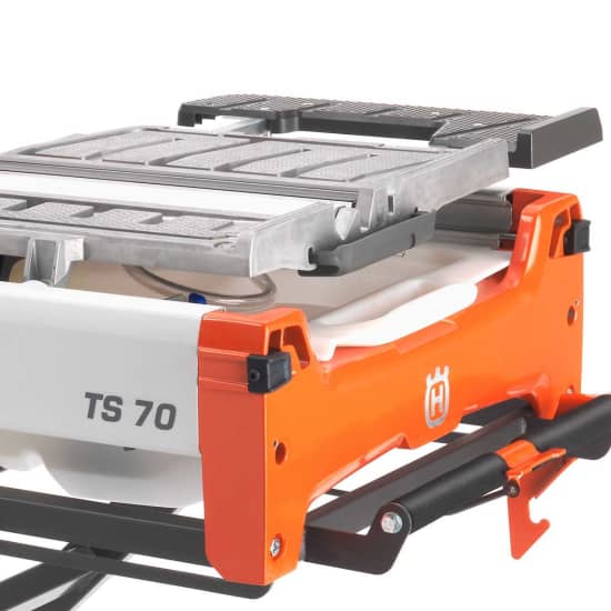 Husqvarna TS70 sliding carriage tray