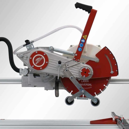 Raimondi Zipper Advanced Rail Saw optional side extension square