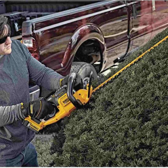 20-Volt Cordless Hedge Trimmer, Lithium-Ion Battery, 22-In.