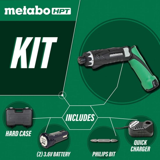 metabo hpt Li-Ion Screwdriver