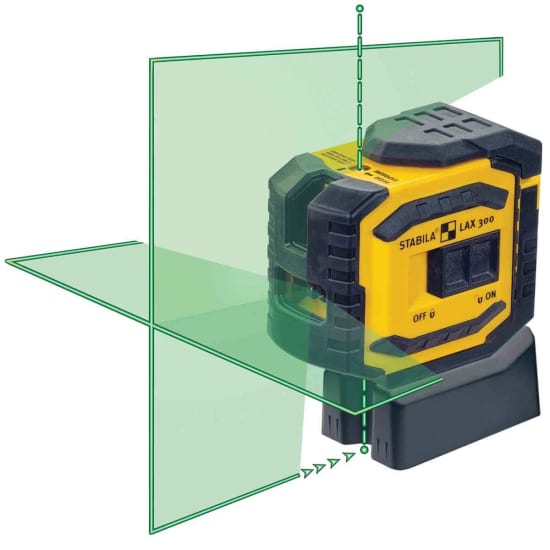 Stabila LAX300G Cross Line Green Beam Laser