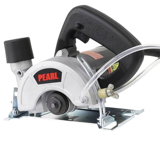 pearl abrasive vx5wv wet or dry portable tile cutter perfect for porcelain, natural stone and masonry