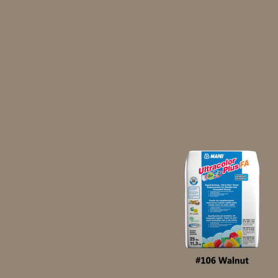 Mapei Ultracolor Plus FA Rapid-Setting Grout 25 lbs walnut