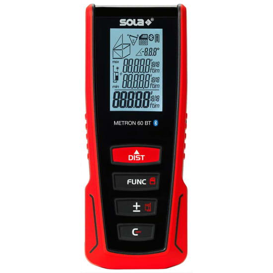 Sola METRON 60 BT Laser Distance Measurer 200 ft.