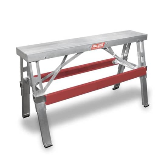 marshalltown drywall tools, 031-016 folding bench, folding table, work table aluminum