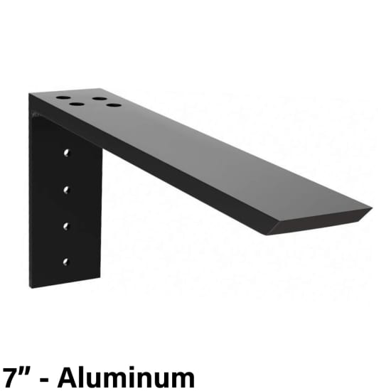 The Original Granite Bracket "L" Bracket Countertop Support - 7" Aluminum