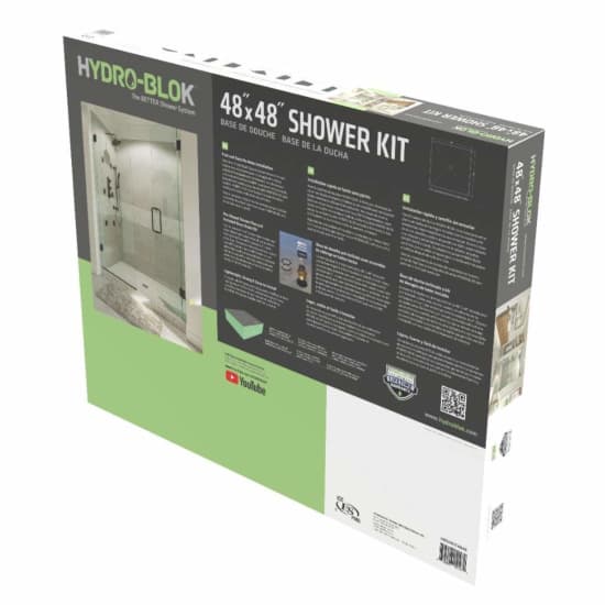 Hydro-Blok Classic 48" x 48" Shower Kit