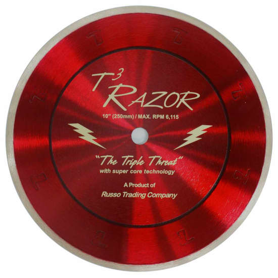 T3 Razor porcelain Diamond Blade