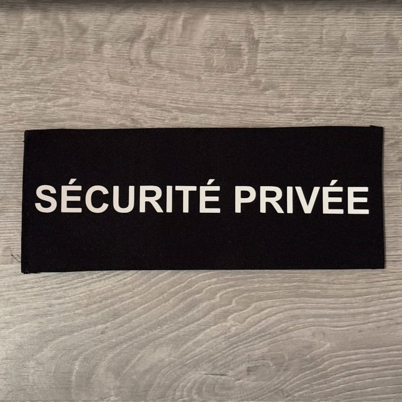 Dossard nouvelle réglementation Agent de sécurité