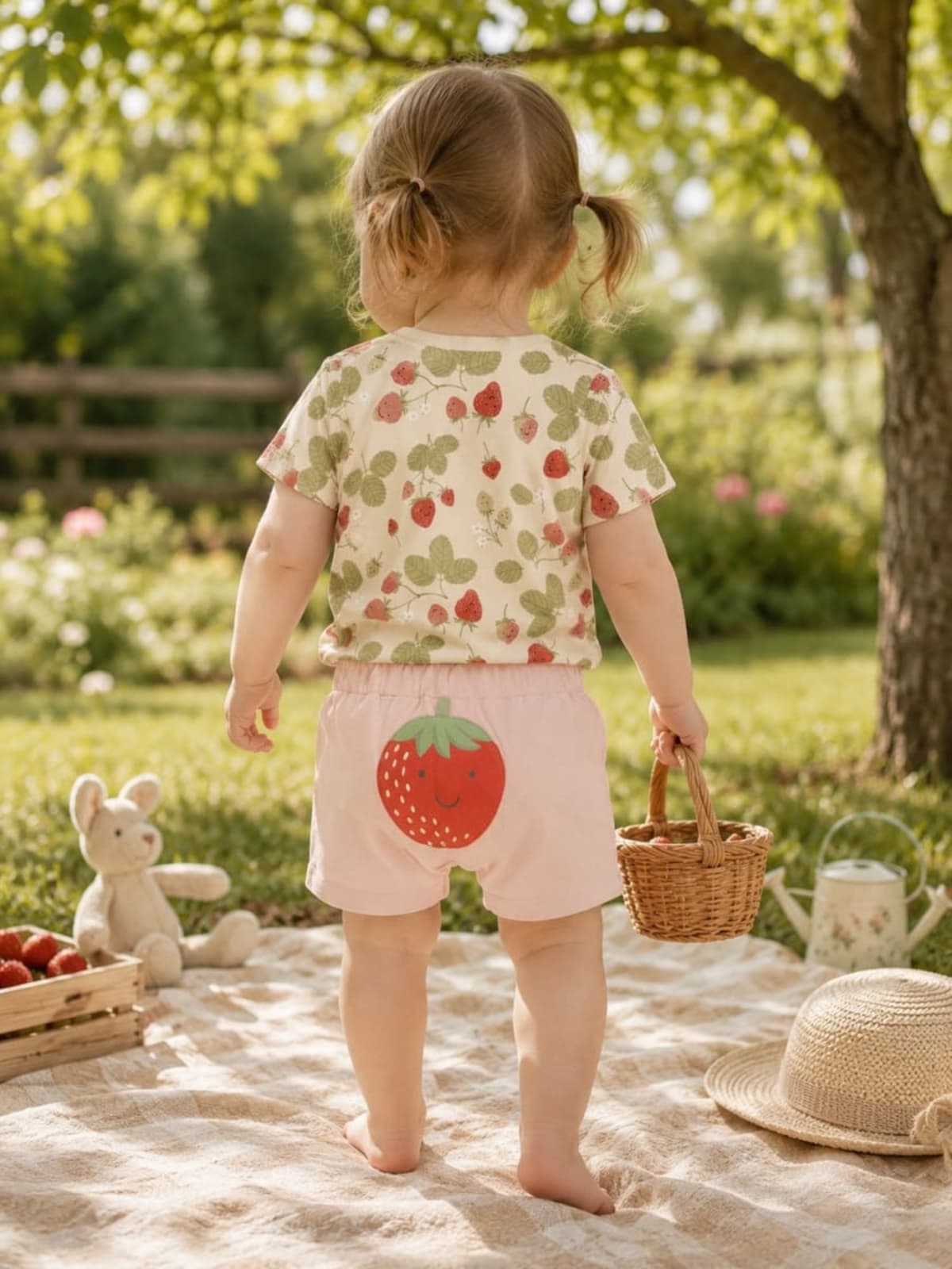 LINDEX set s jahodami vel.92 — 1