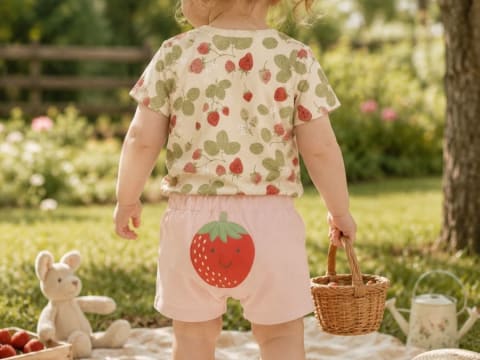 LINDEX set s jahodami vel.92 — Deti a bábätká, Považská Bystrica, SK