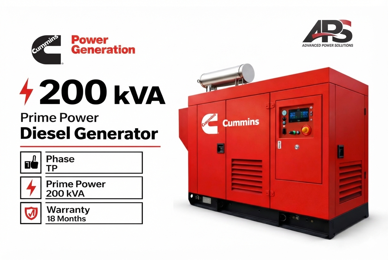 Cummins Industrial Generators | 200kVA