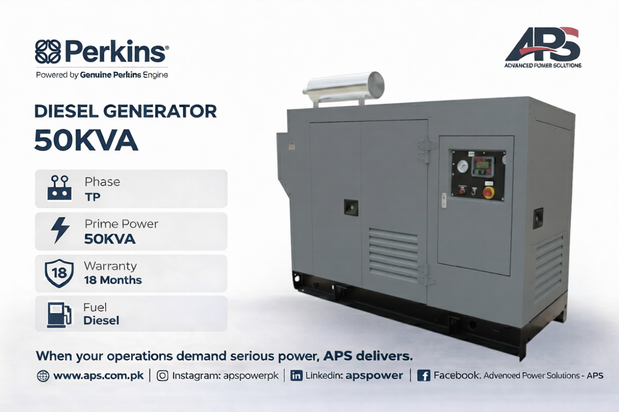 Perkins 50kVA Silent Diesel Generator