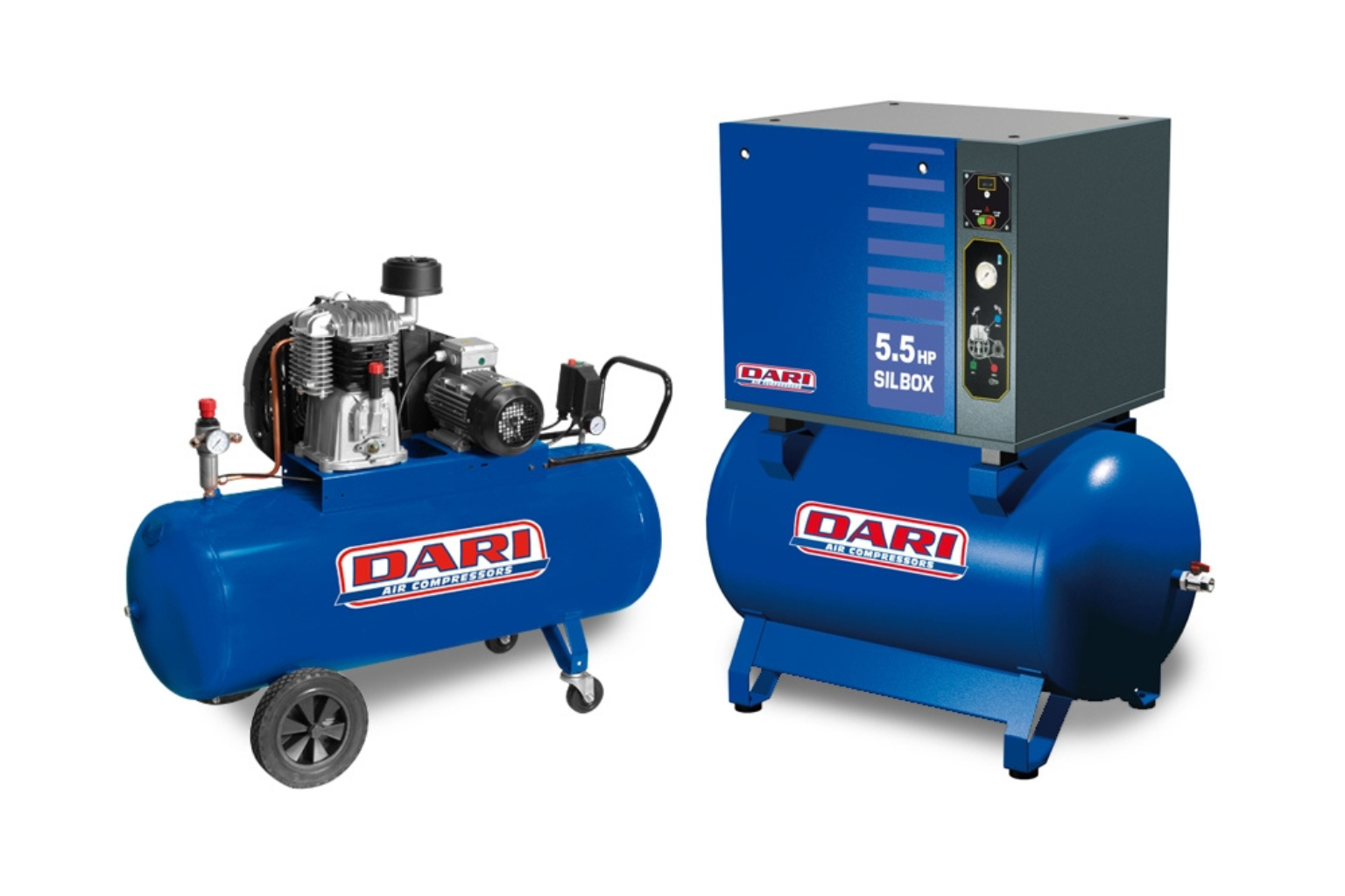 DARI Professional Piston Air Compressors (1.5 - 20 HP)