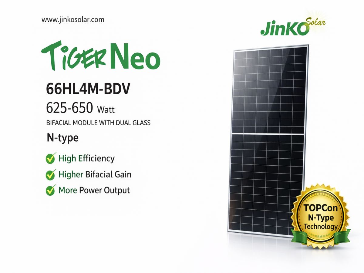Jinko Tiger Neo (625W - 650W)