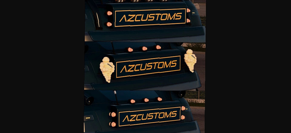МОД Big Lightbox for SCS Volvo FH4/5/6 v1.0 ДЛЯ EURO TRUCK SIMULATOR 2