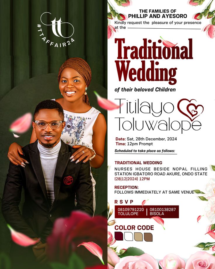 wedding card design Calabar inspiration 5 Calabar