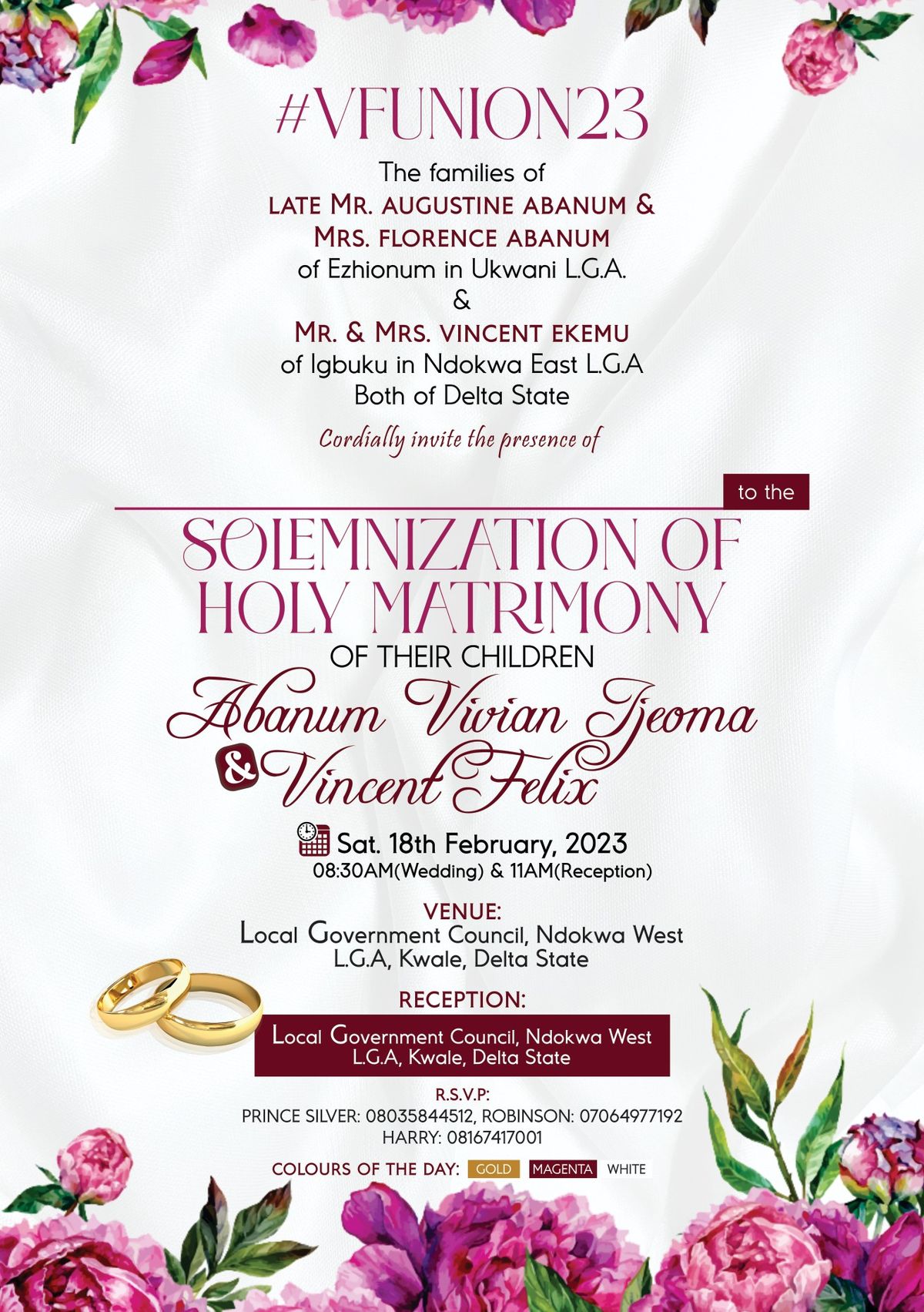 wedding stationery Calabar
