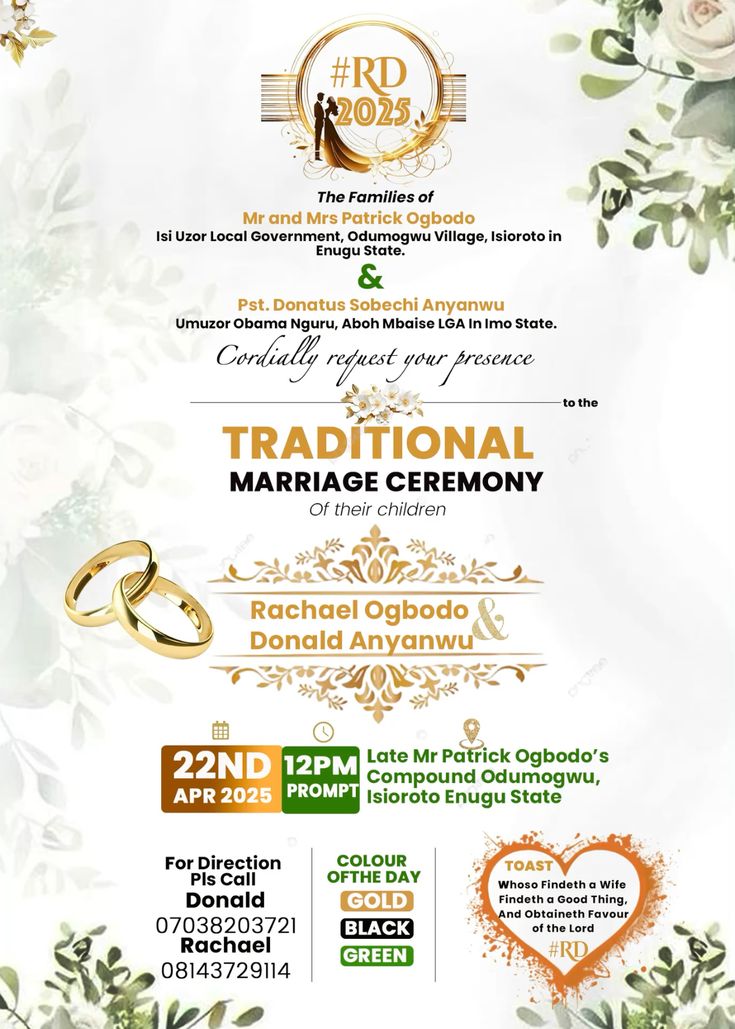 wedding stationery Enugu