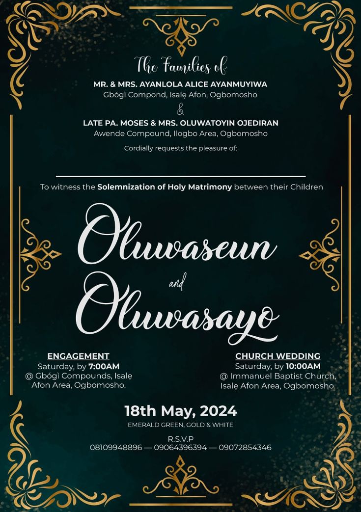 wedding card design Enugu inspiration 5 Enugu