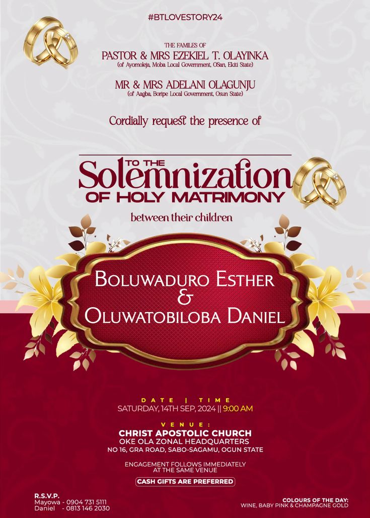 wedding card design Benin City