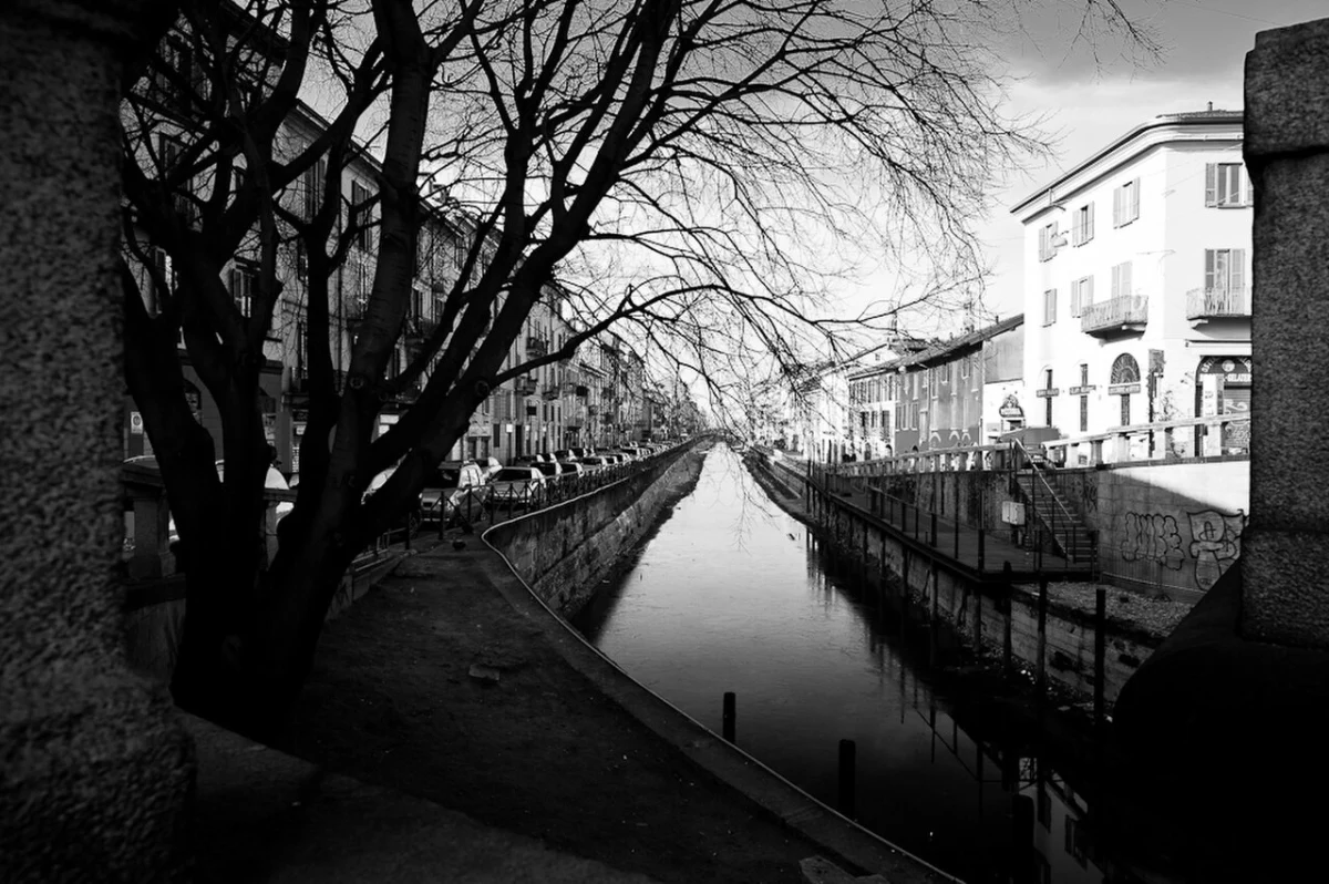 Naviglio Grande canal, Milan