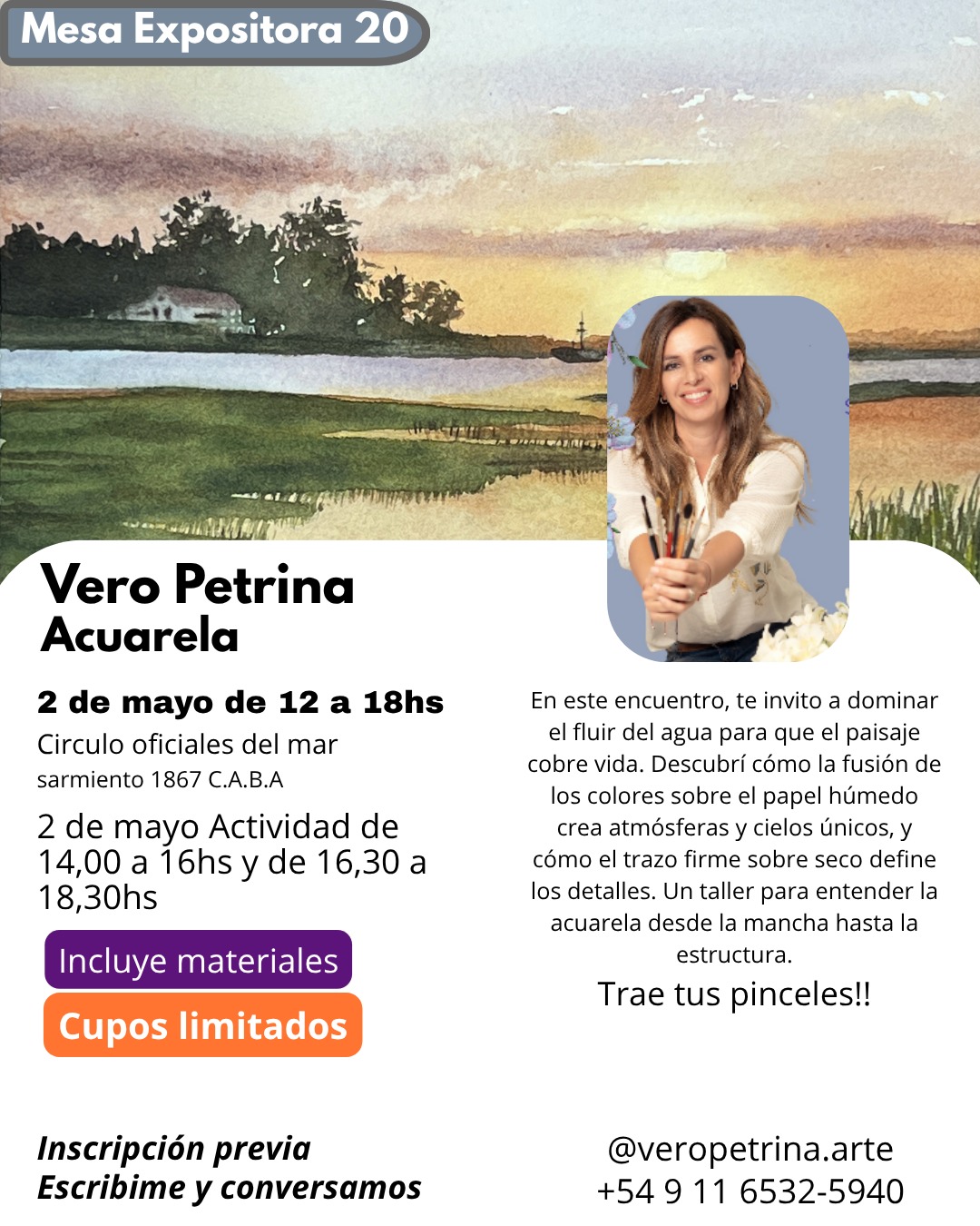 Vero Petrina · Acuarela