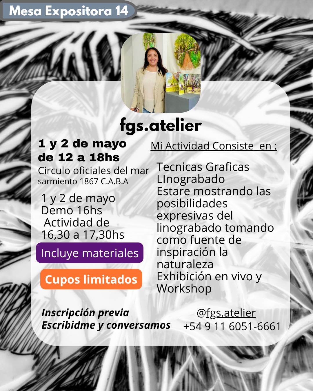 Workshop Flavia G. Seoane · Flavia Atelier