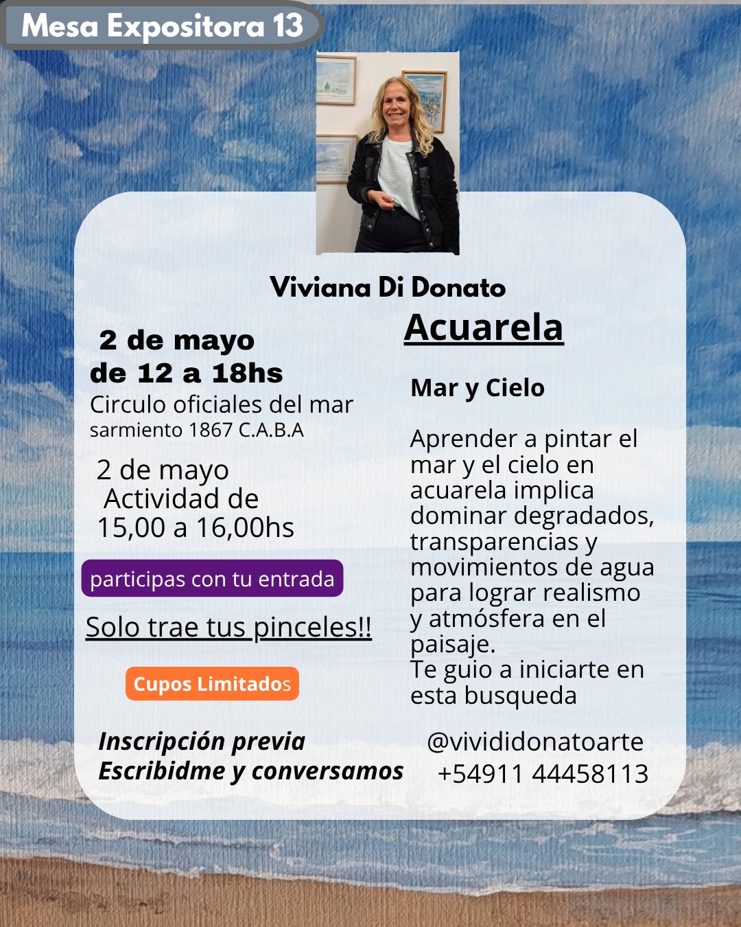 Vivi Di Donato · Arte Acuarela