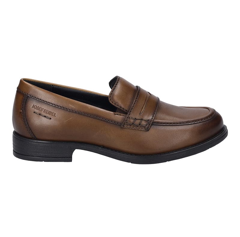 Sandales Mocassins Josef Seibel Taille 38 Femme - Nubuck Couleur Rost - Occasion Très Bon état Désinfecté