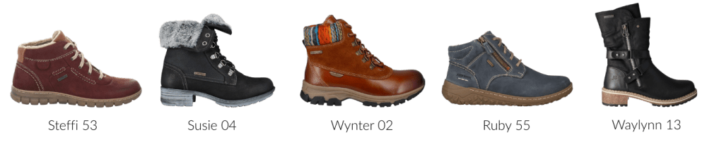 Footwear for winter strolls