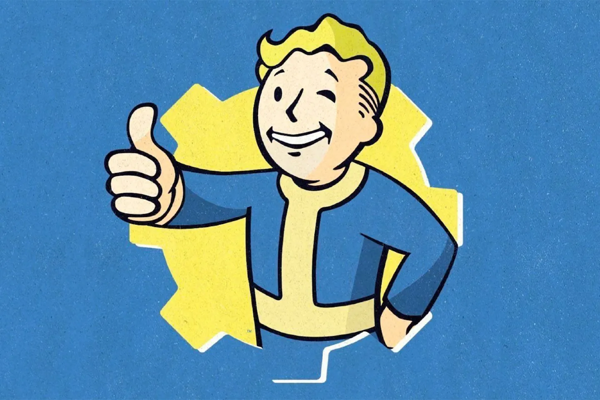 An image of Vault Boy from the Fallout video game series, giving a thumbs up