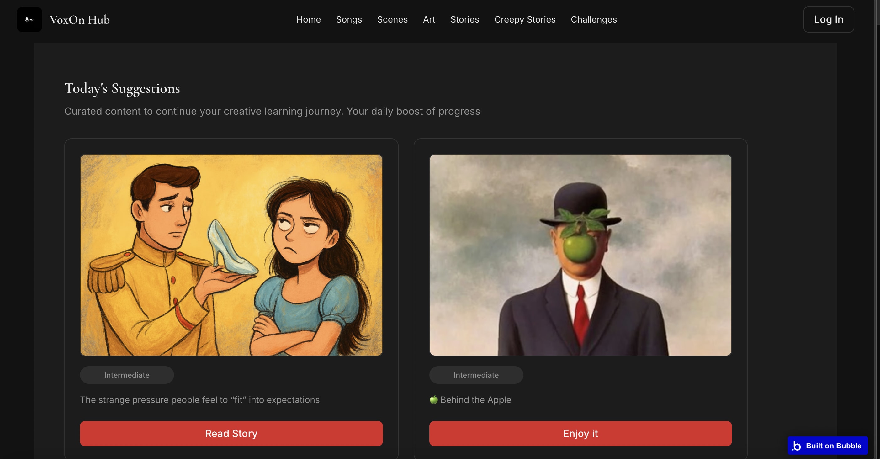 Interactive Real-Life English Learning App