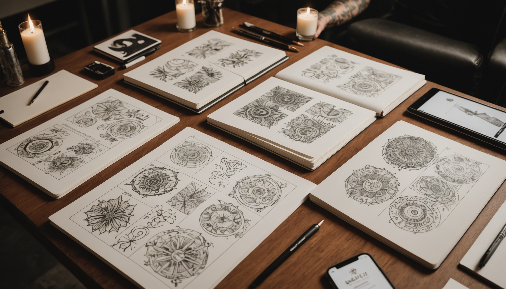 Reference images are most useful when they show style, not a tattoo to copy section image for tattoo artist selection and portfolio review