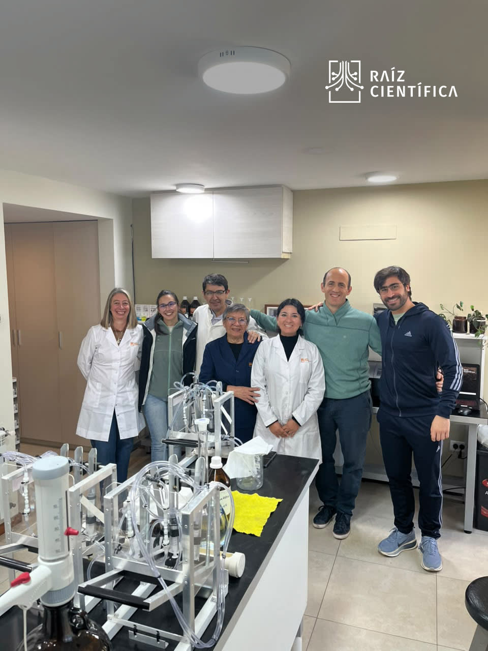 Capacitación e intercambio de conocimientos en nuestro laboratorio