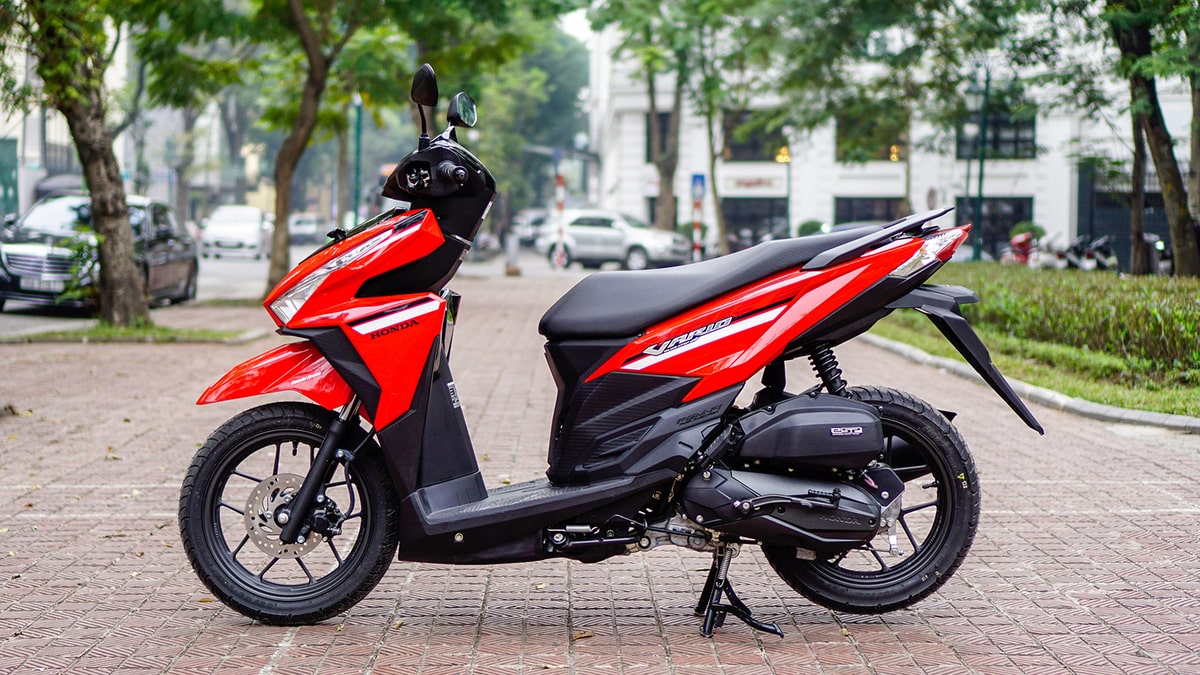 My second scooter rental in Bali - a Honda Vario