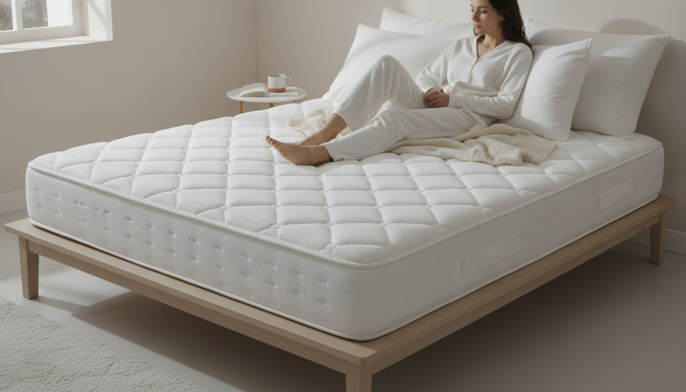 Profissional usando Colchão Solteiro Espuma D33 Pillow Top New Millenium Branco