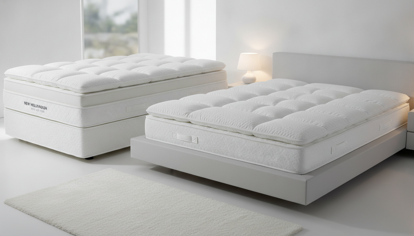Comparação de Colchão Solteiro Espuma D33 Pillow Top New Millenium Branco