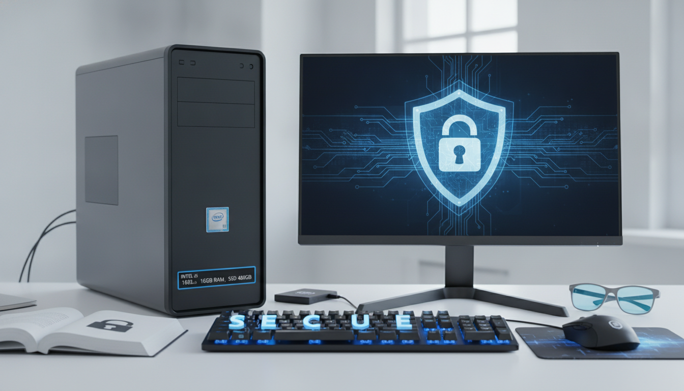 Uso seguro de Pc Computador Completo Intel I5 16gb Ssd 480gb Monitor 19