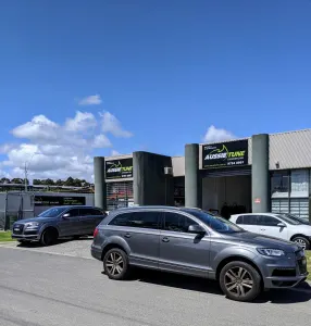 Audi q7 outside Aussie Tune Dandenong